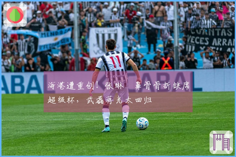 海港遭重创！张琳芃鼻骨骨折缺席超级杯，武磊蒋光太回归